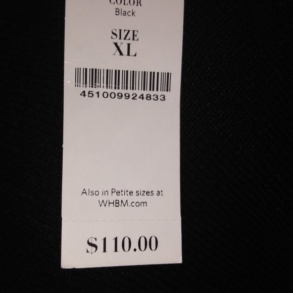 WHITE HOUSE BLACK MARKET DRESS SiZE XL - Picture 3 of 8